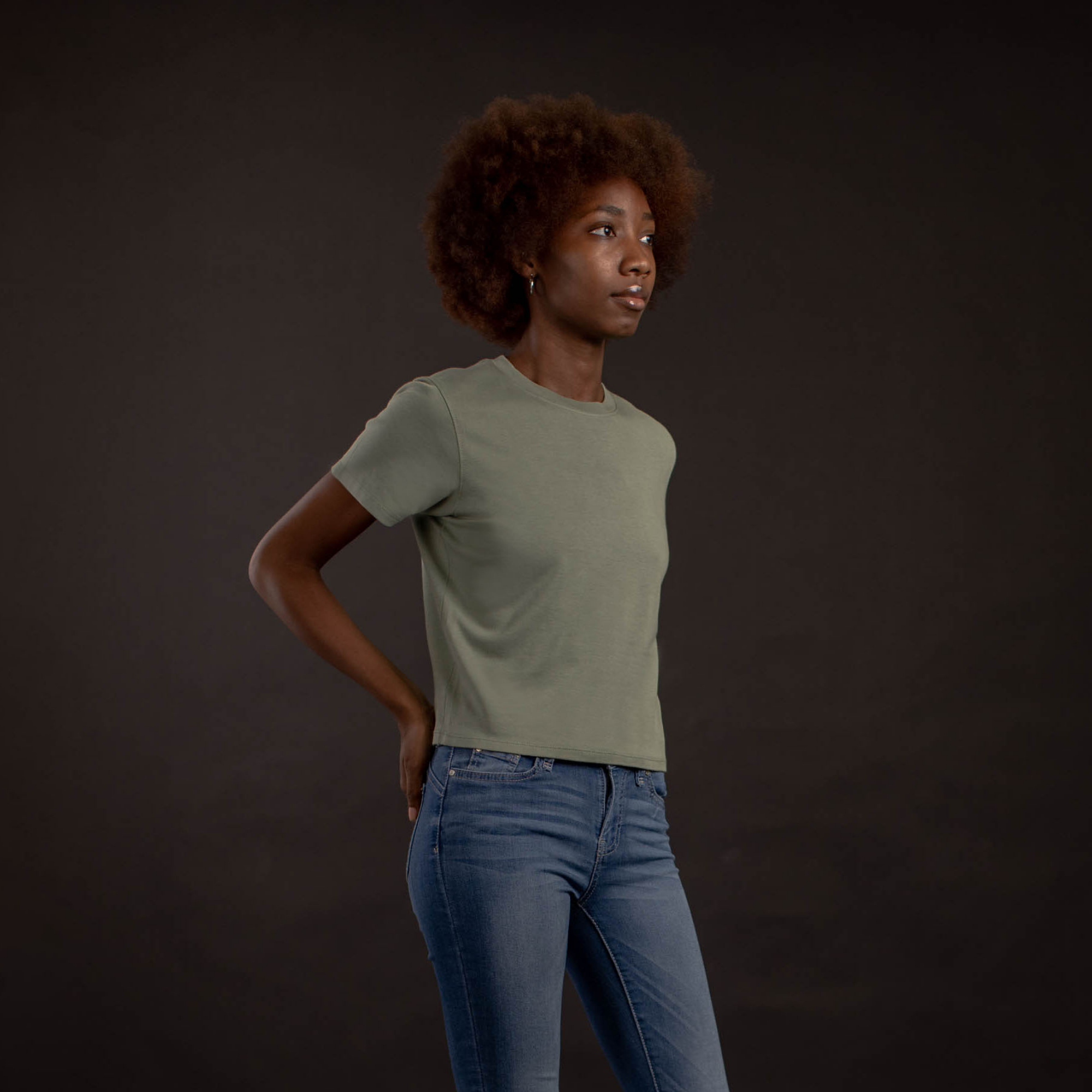 Women's Heavyweight Box - Moss