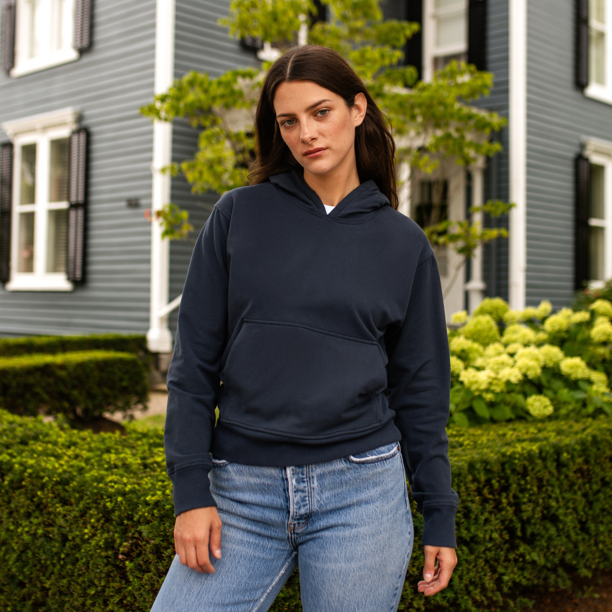 Women's Classic Hoodie - Navy