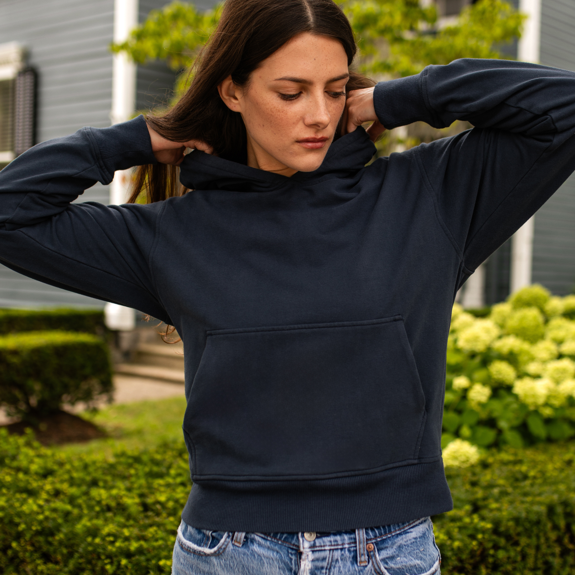 Women's Classic Hoodie - Navy
