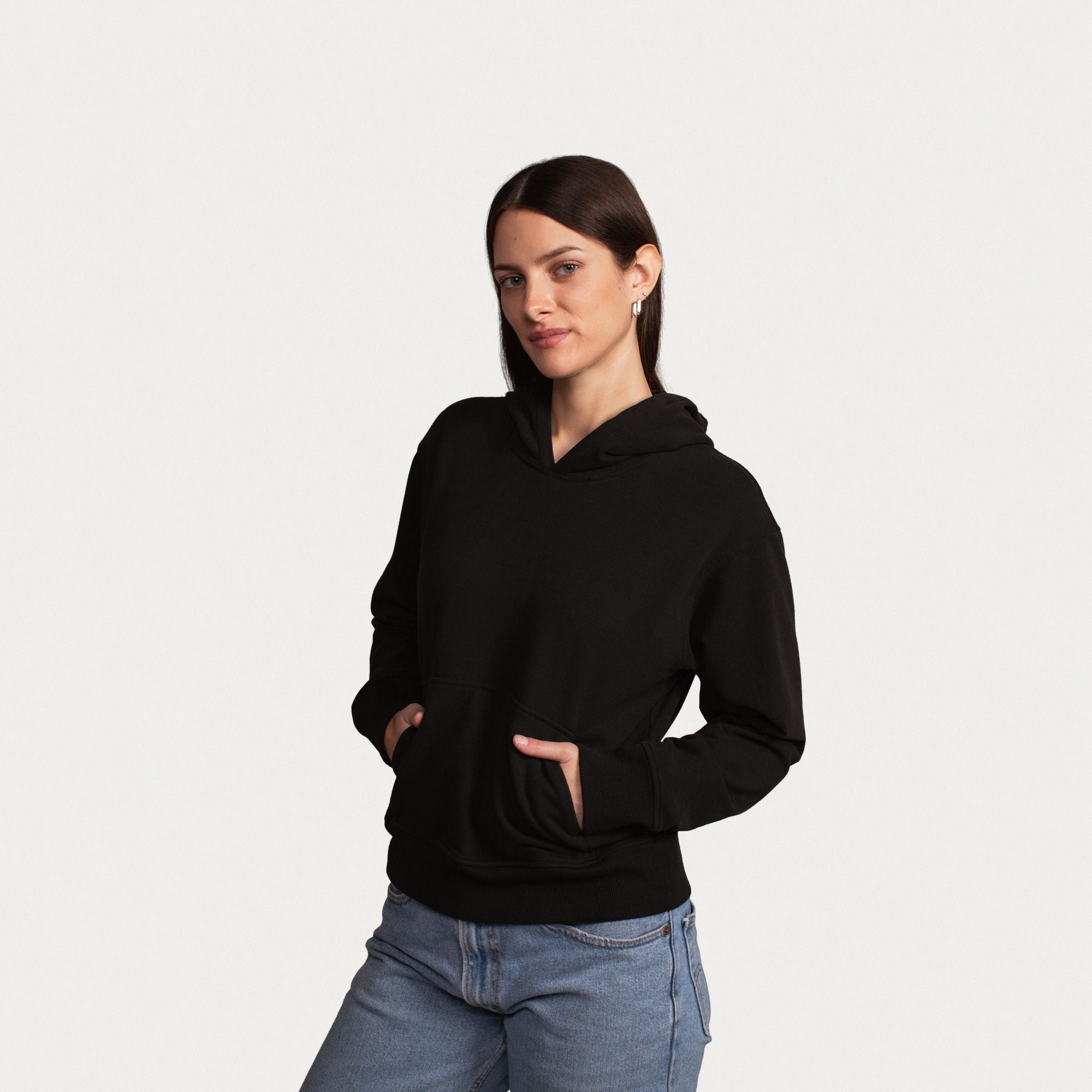 Women's Classic Hoodie - Jet Black