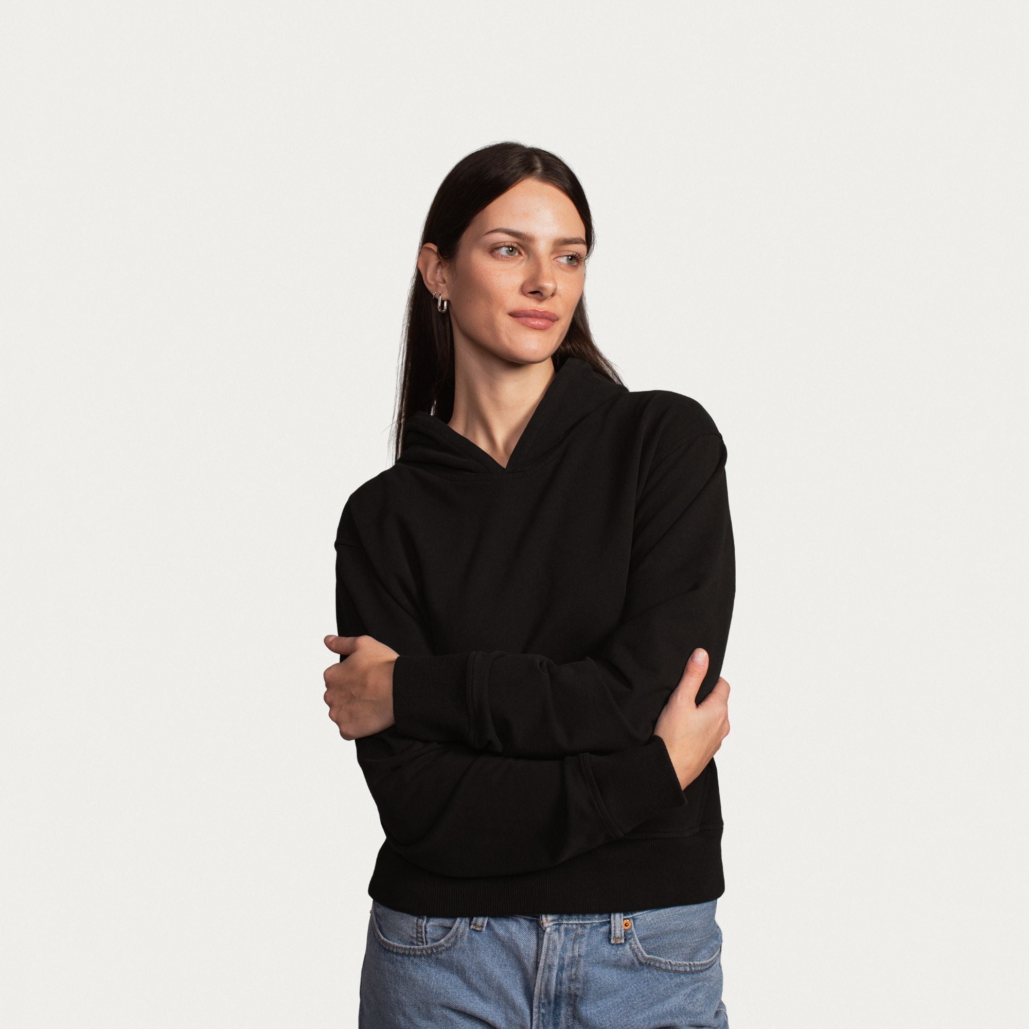 Women's Classic Hoodie - Jet Black