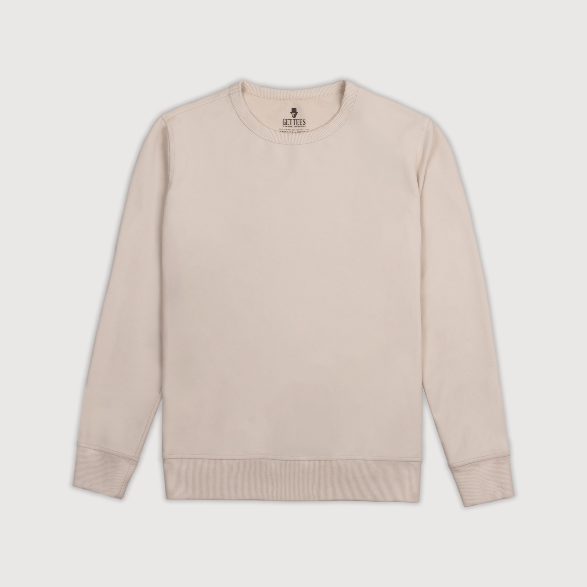 Men's Classic Crewneck - Sand