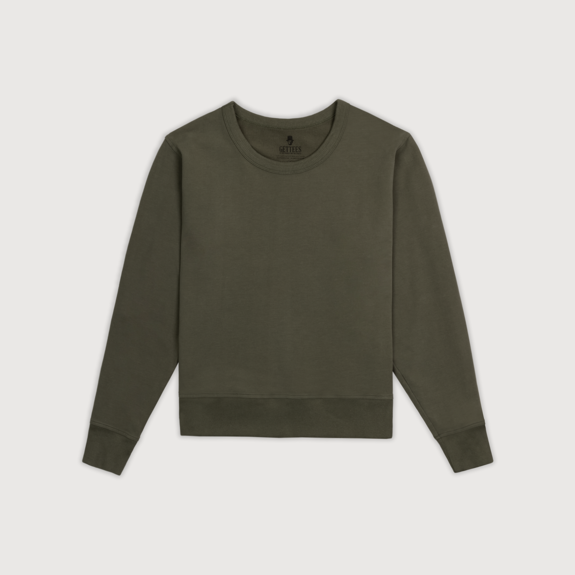 Women's Classic Crewneck - Olive