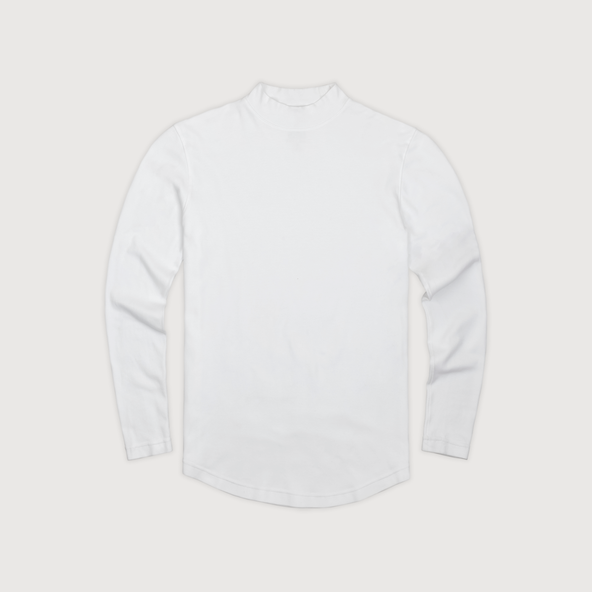 Men's Hi-Neck LS - Dove