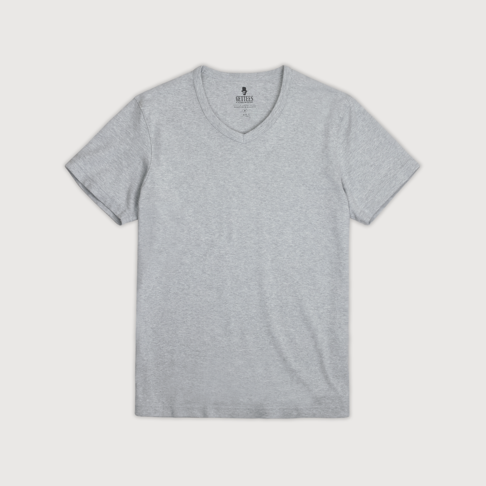 Men's Modern V - Heather Grey