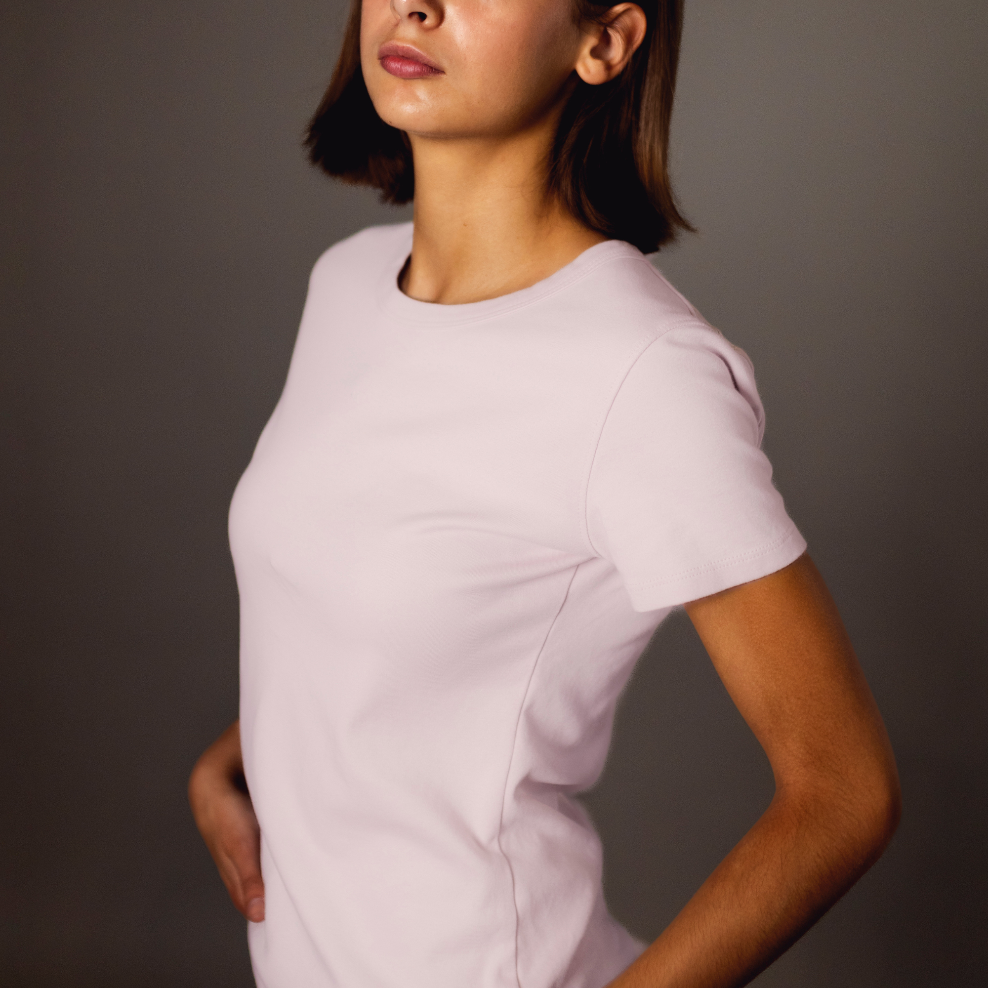 Women's Essential Crew - Blush