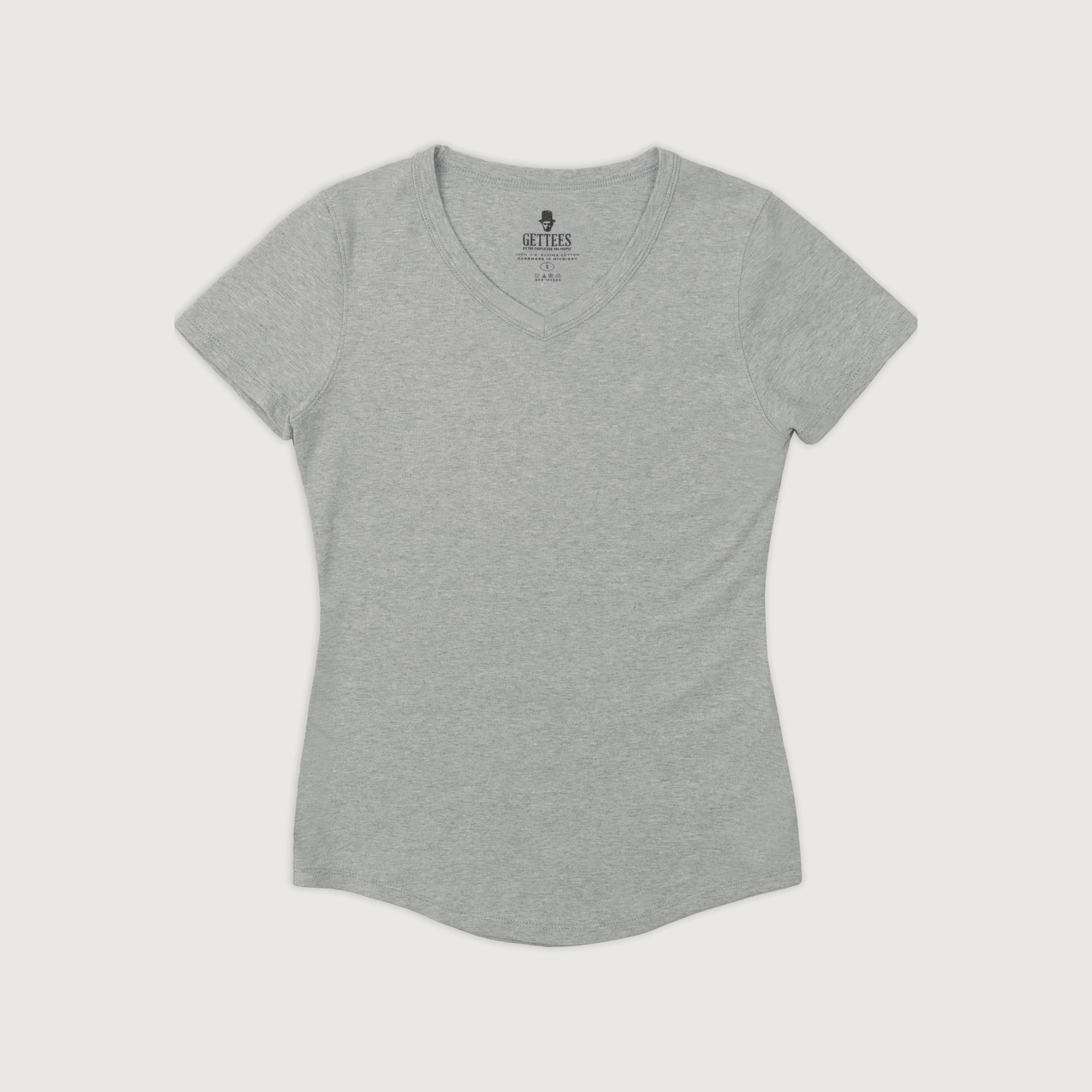 Women's Modern V - Heather Grey