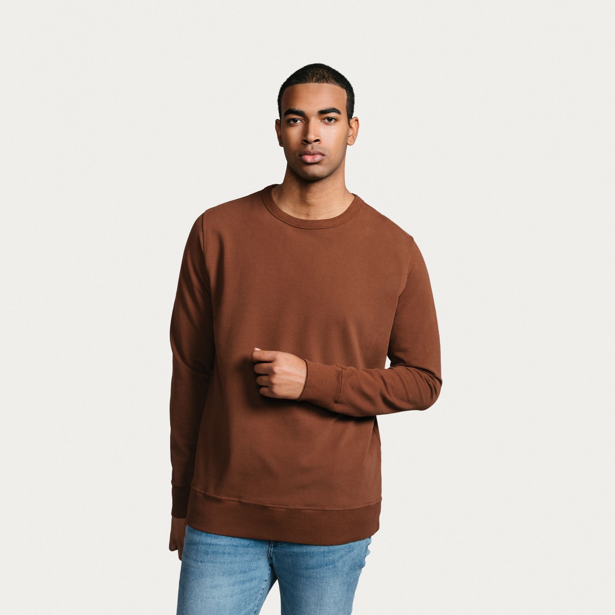 Men's Classic Crewneck - Hazelnut