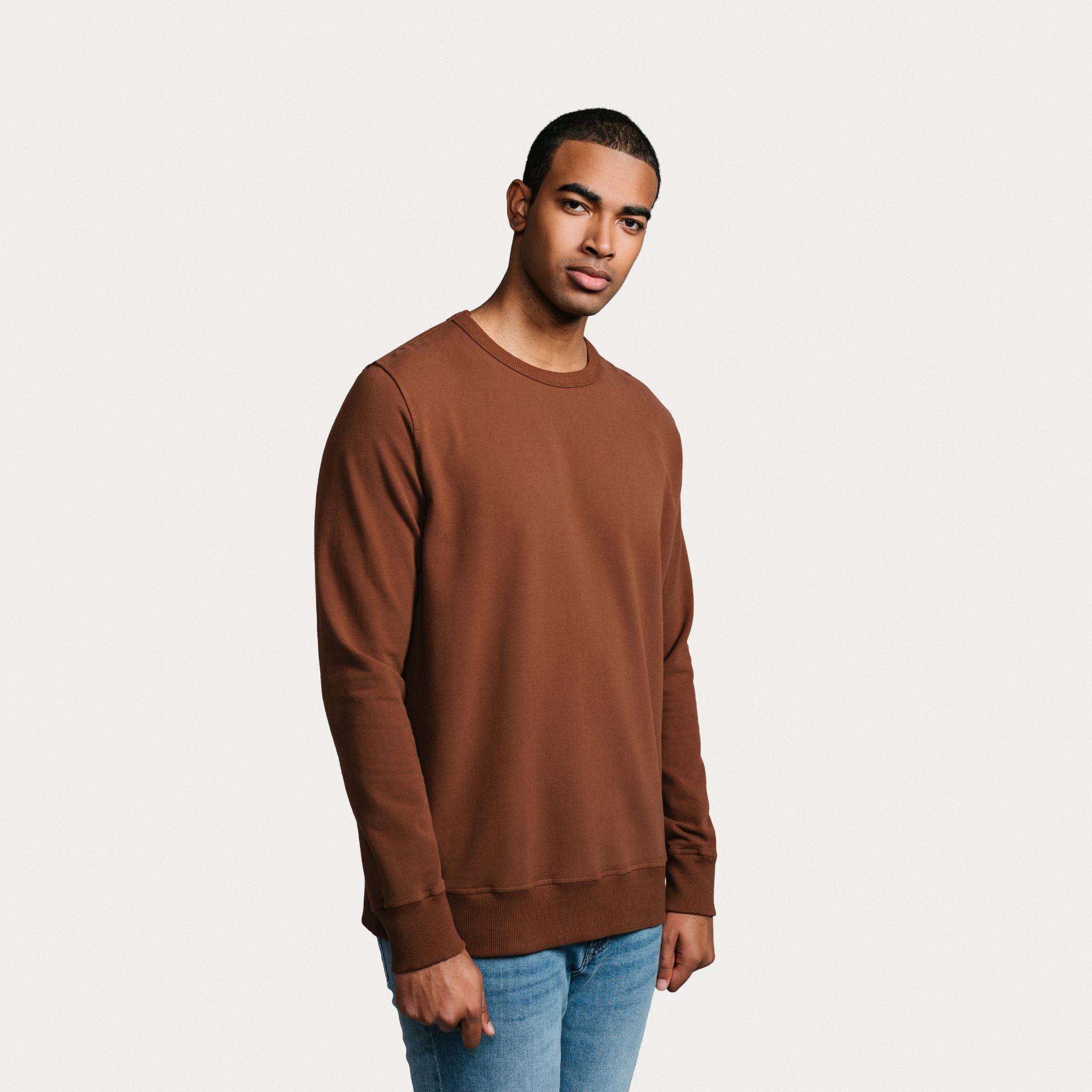 Men's Classic Crewneck - Hazelnut