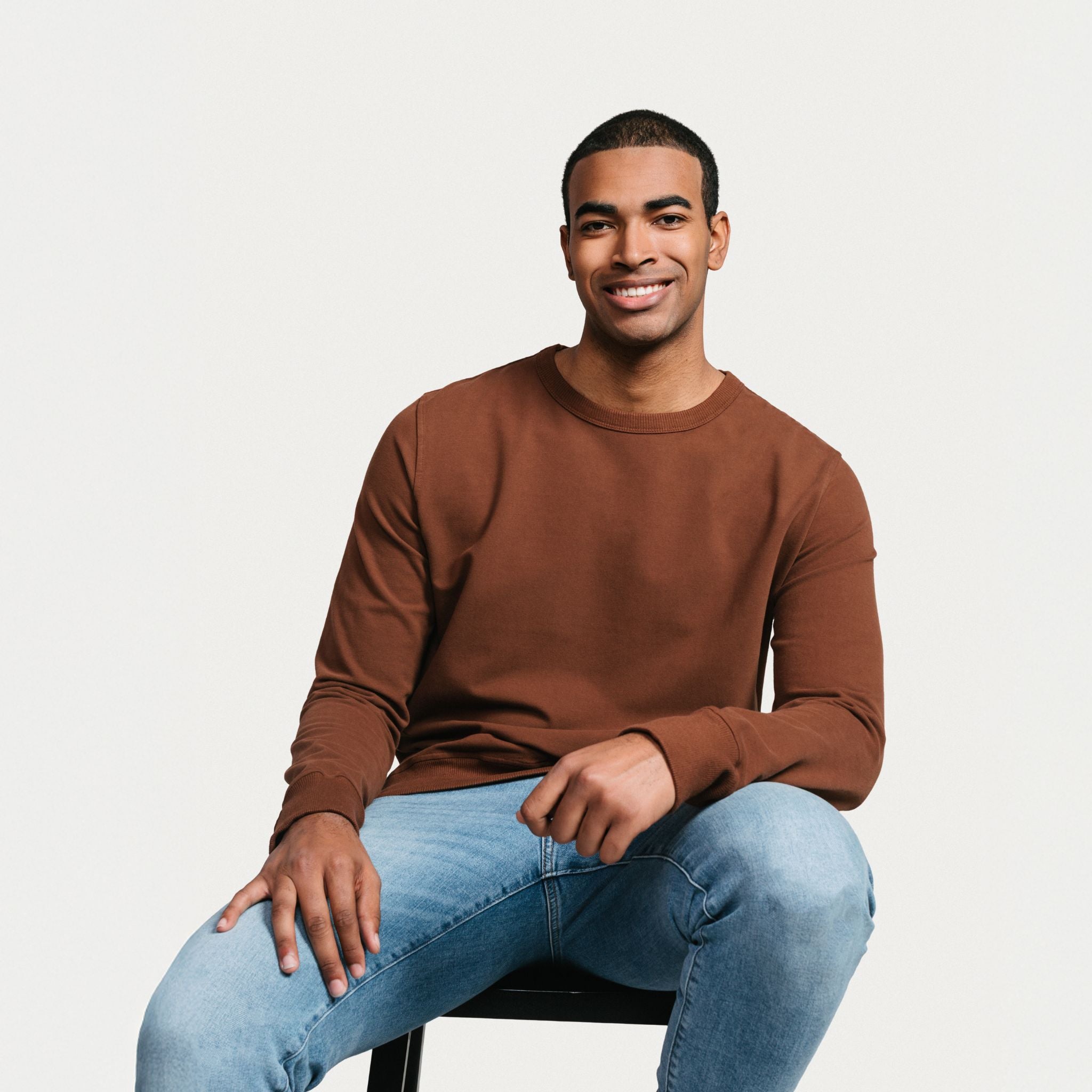 Men's Classic Crewneck - Hazelnut