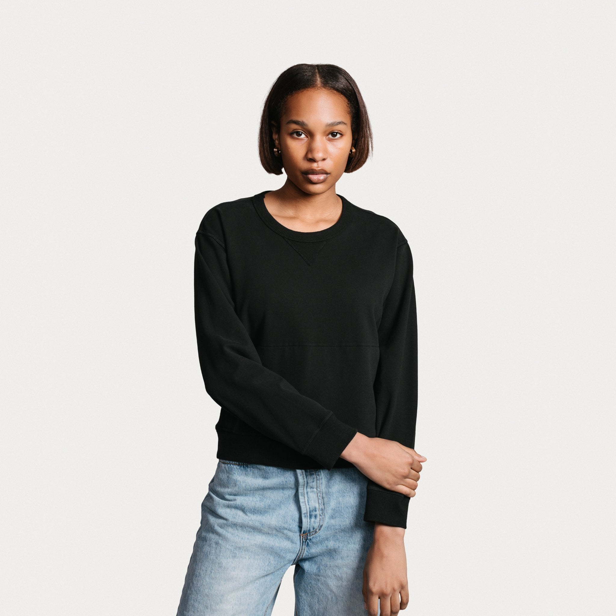 Women's Forever Crewneck - Jet Black