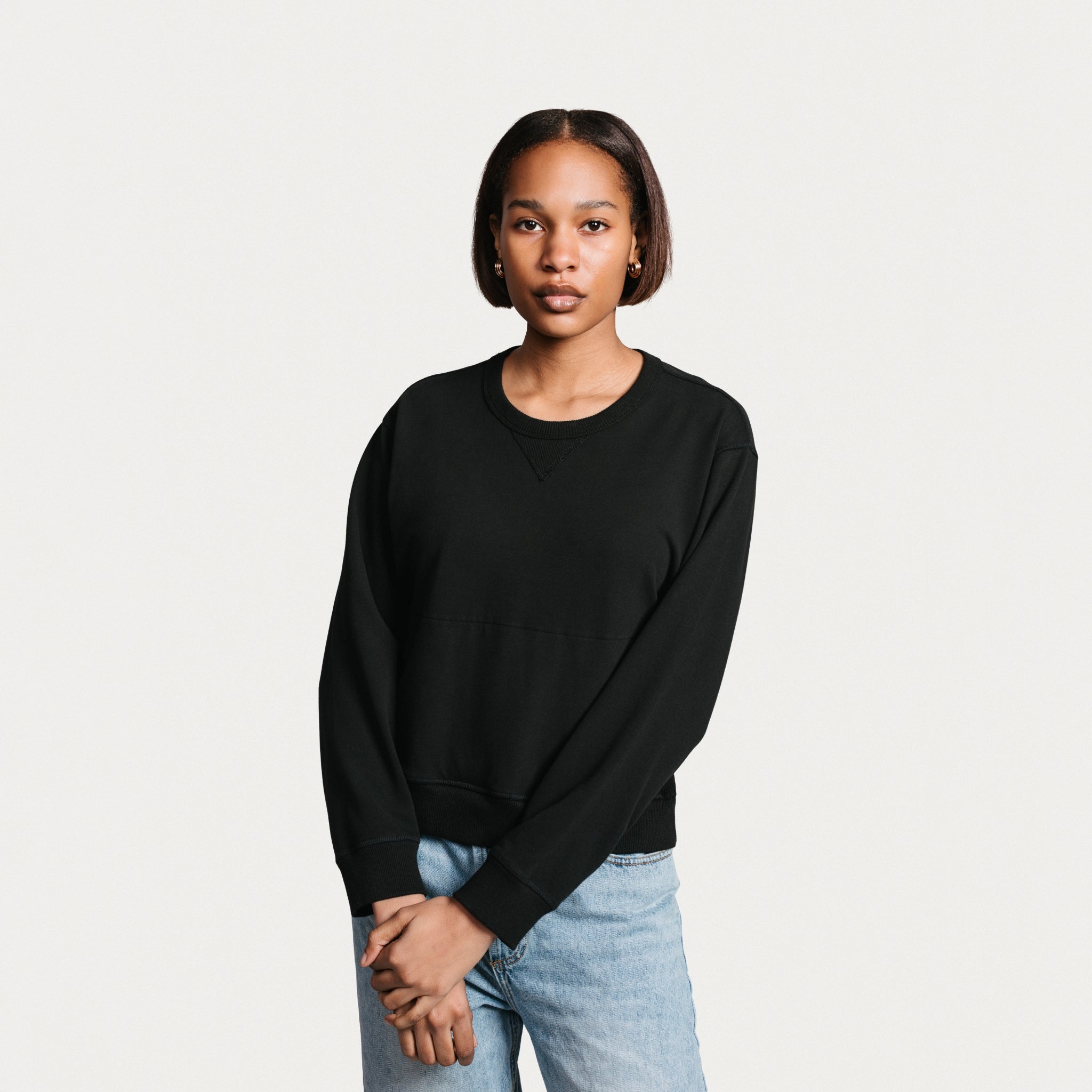 Women's Forever Crewneck - Jet Black