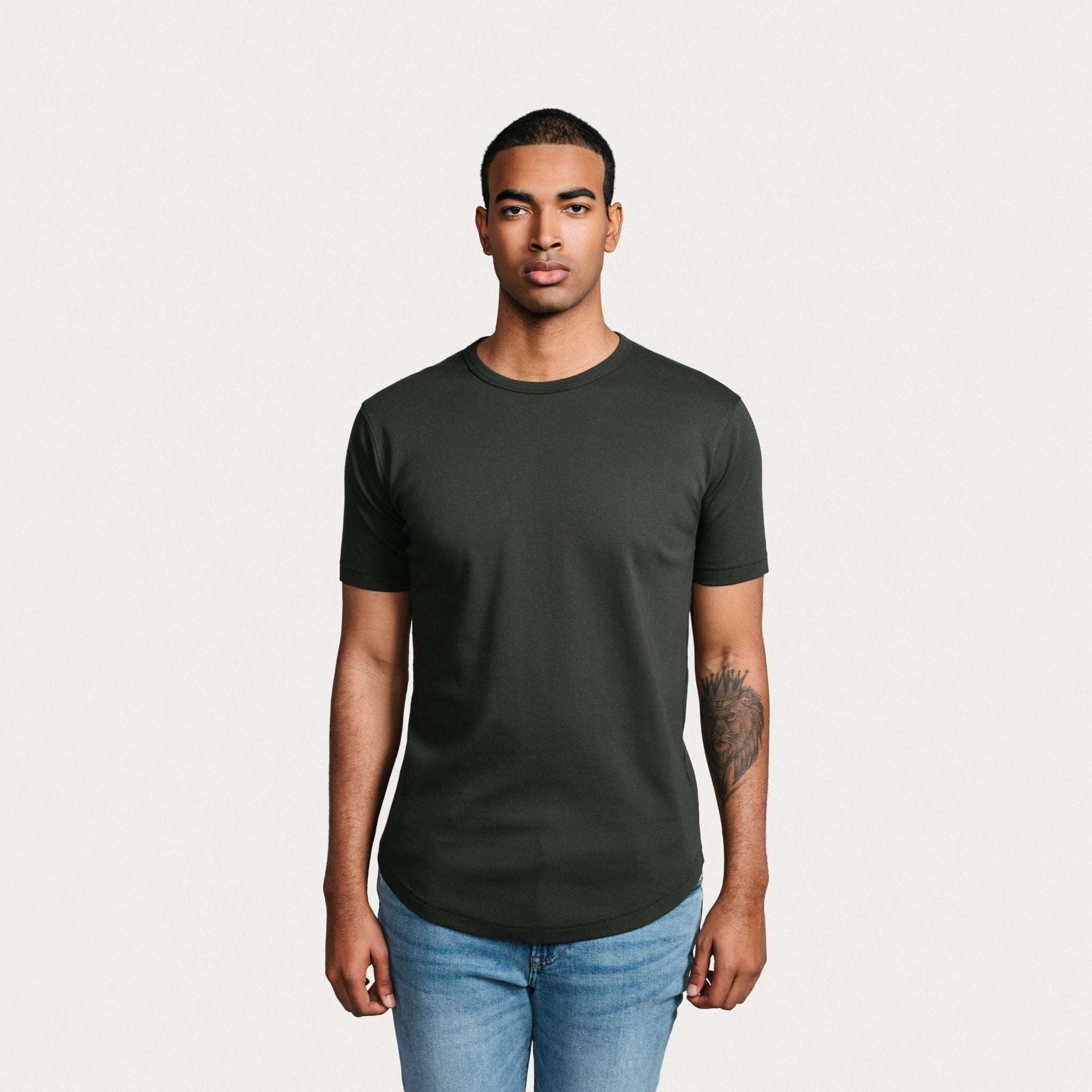 Men's Modern Crew - Evergreen