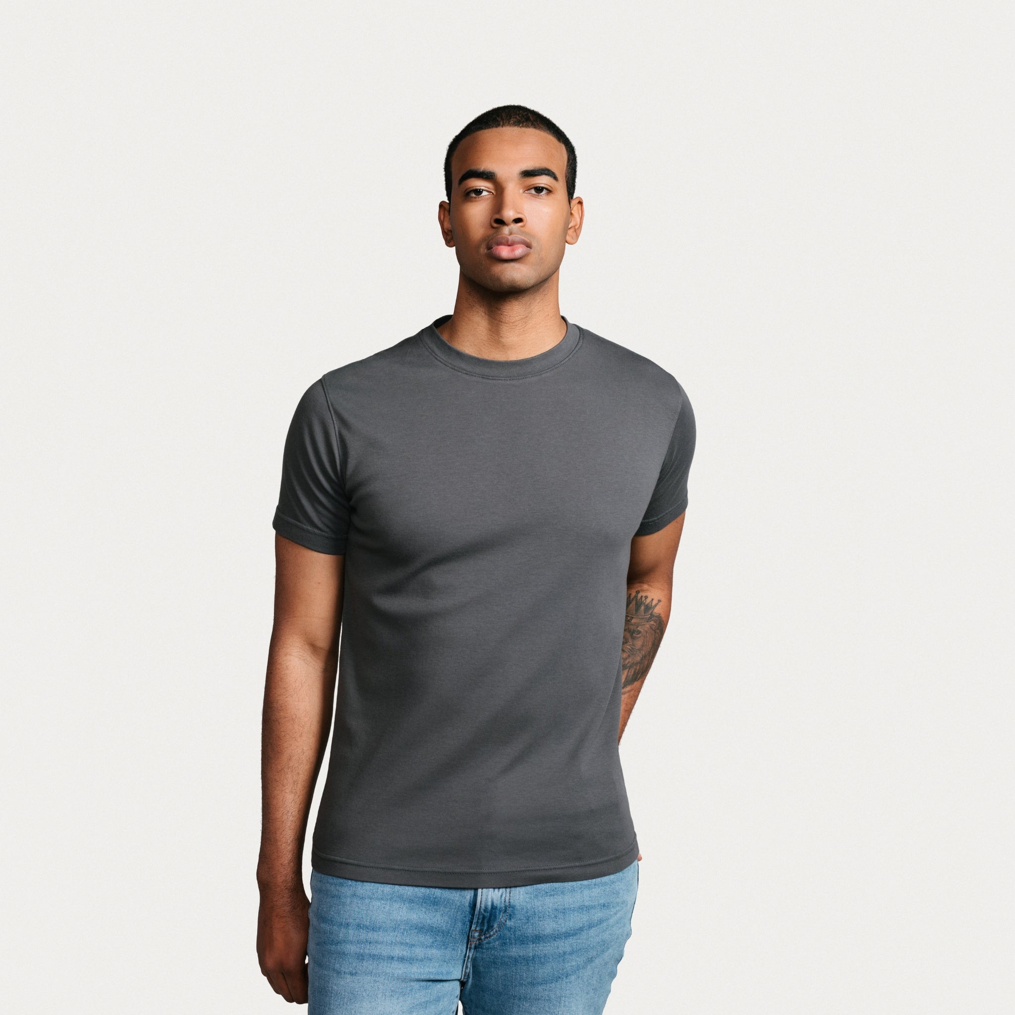 Men's Classic Crew - Steel