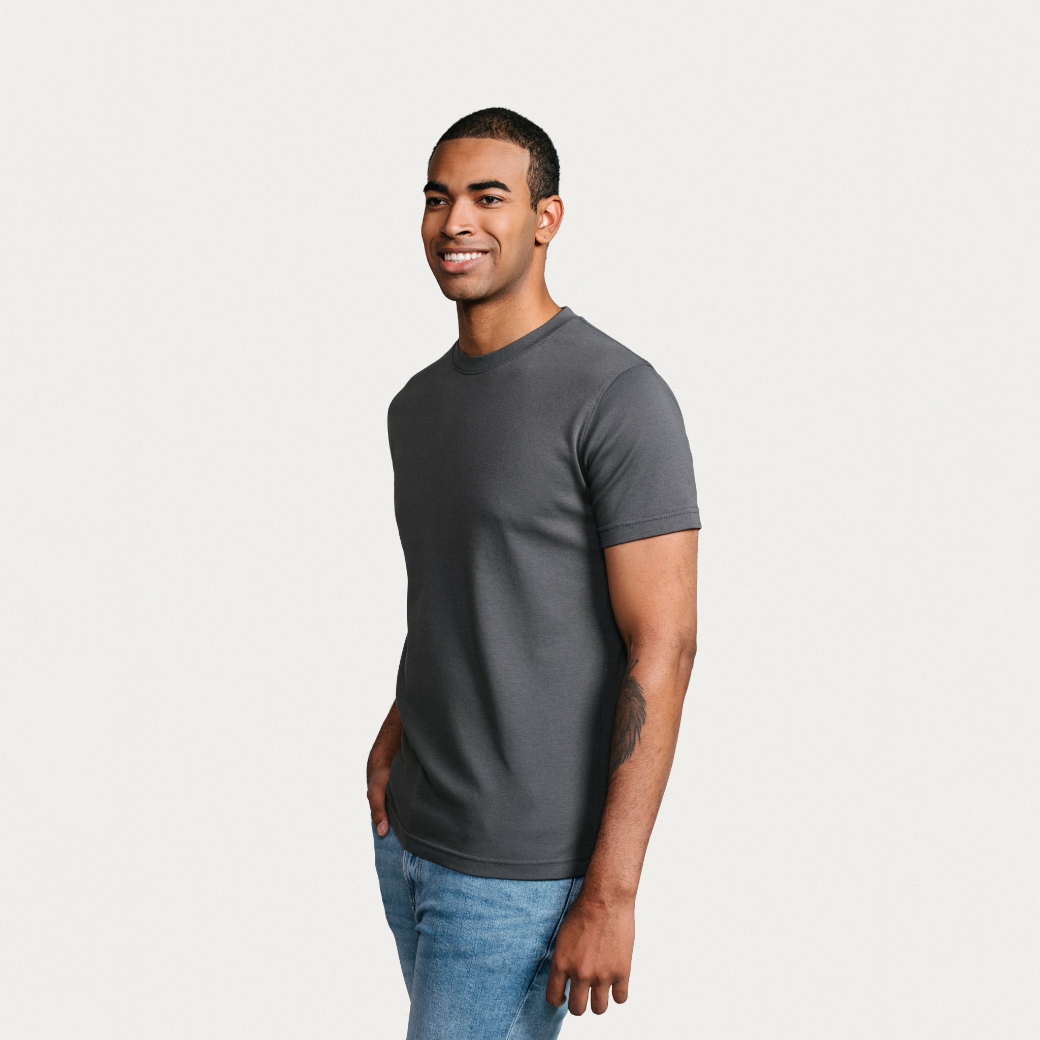 Men's Classic Crew - Steel