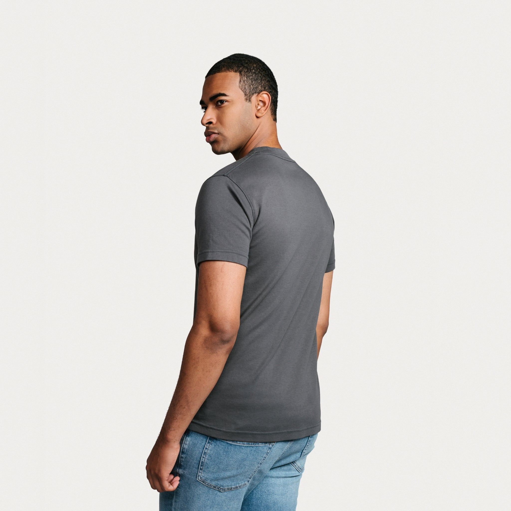 Men's Classic Crew - Steel