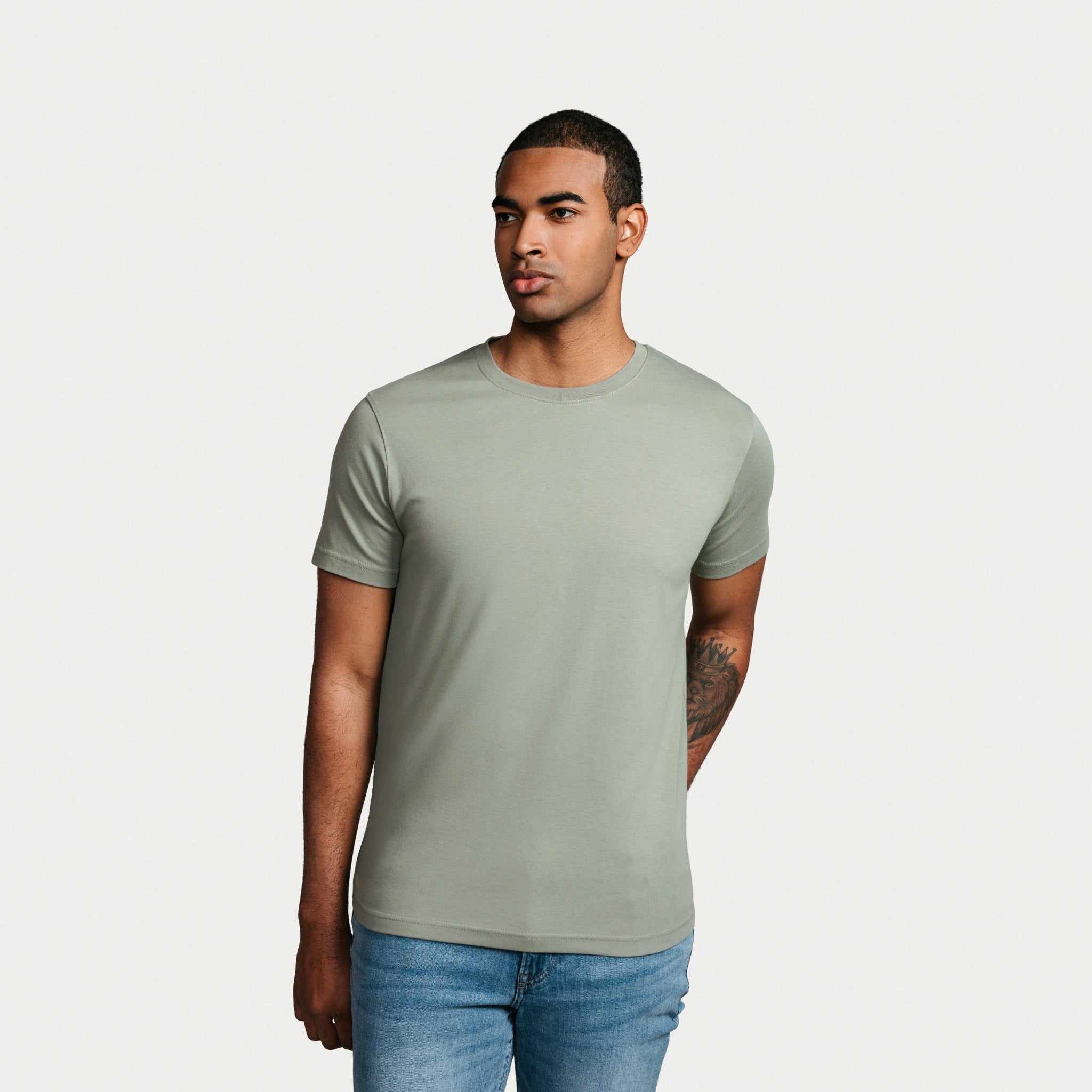 Men's Classic Crew - Moss
