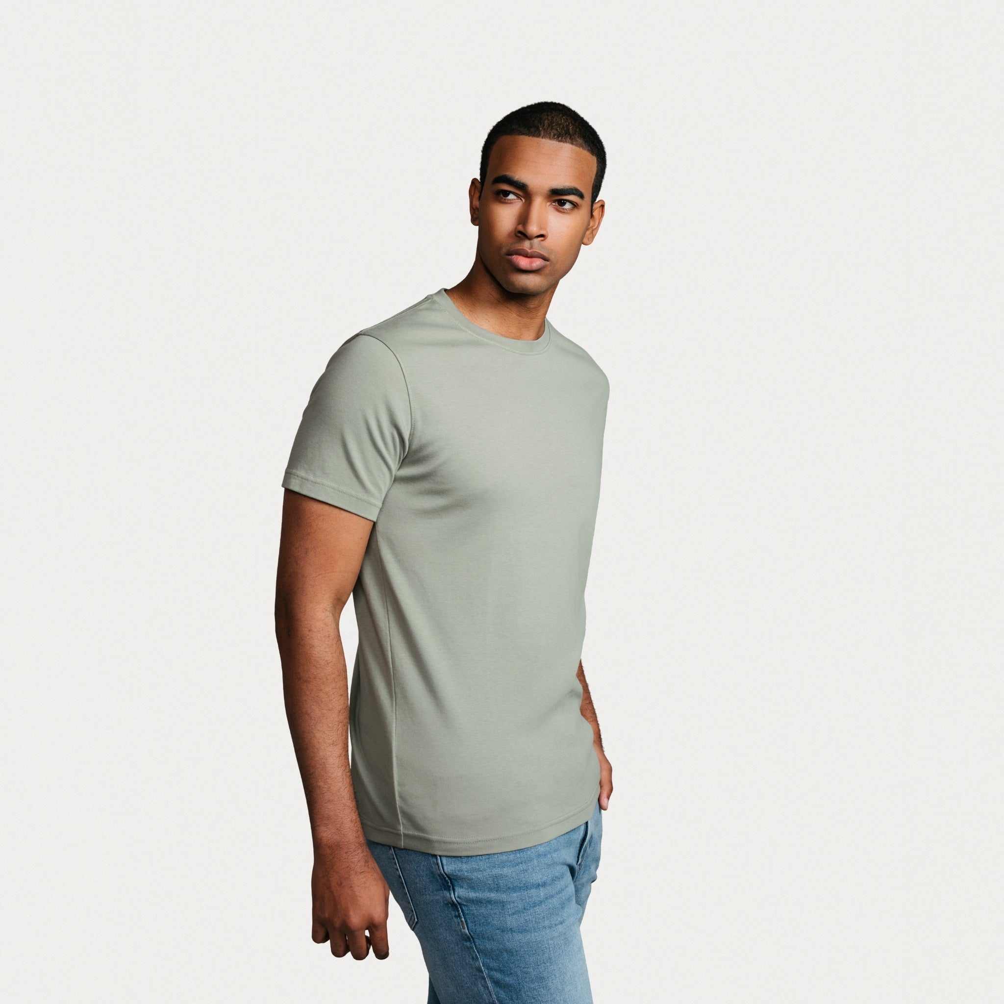 Men's Classic Crew - Moss