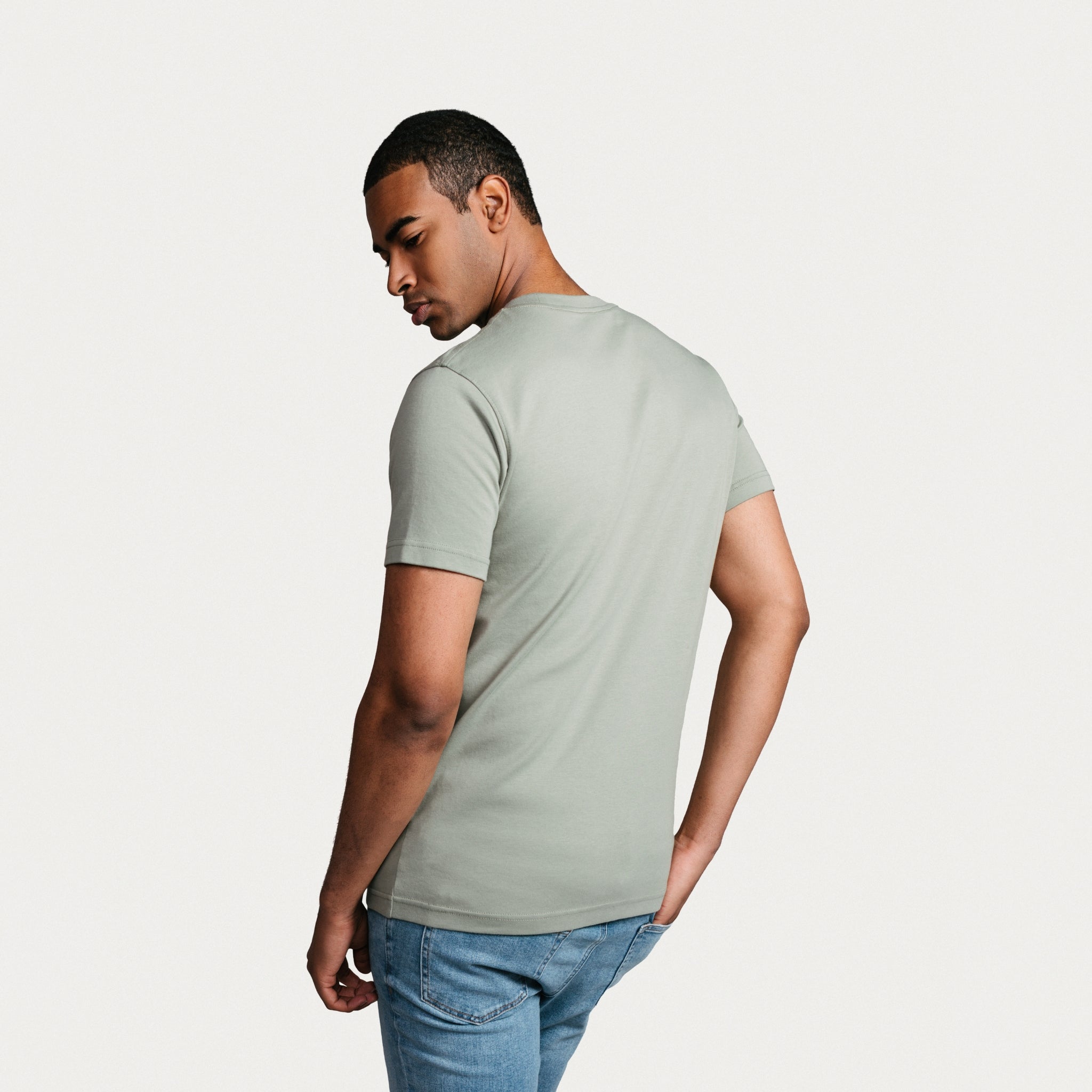 Men's Classic Crew - Moss