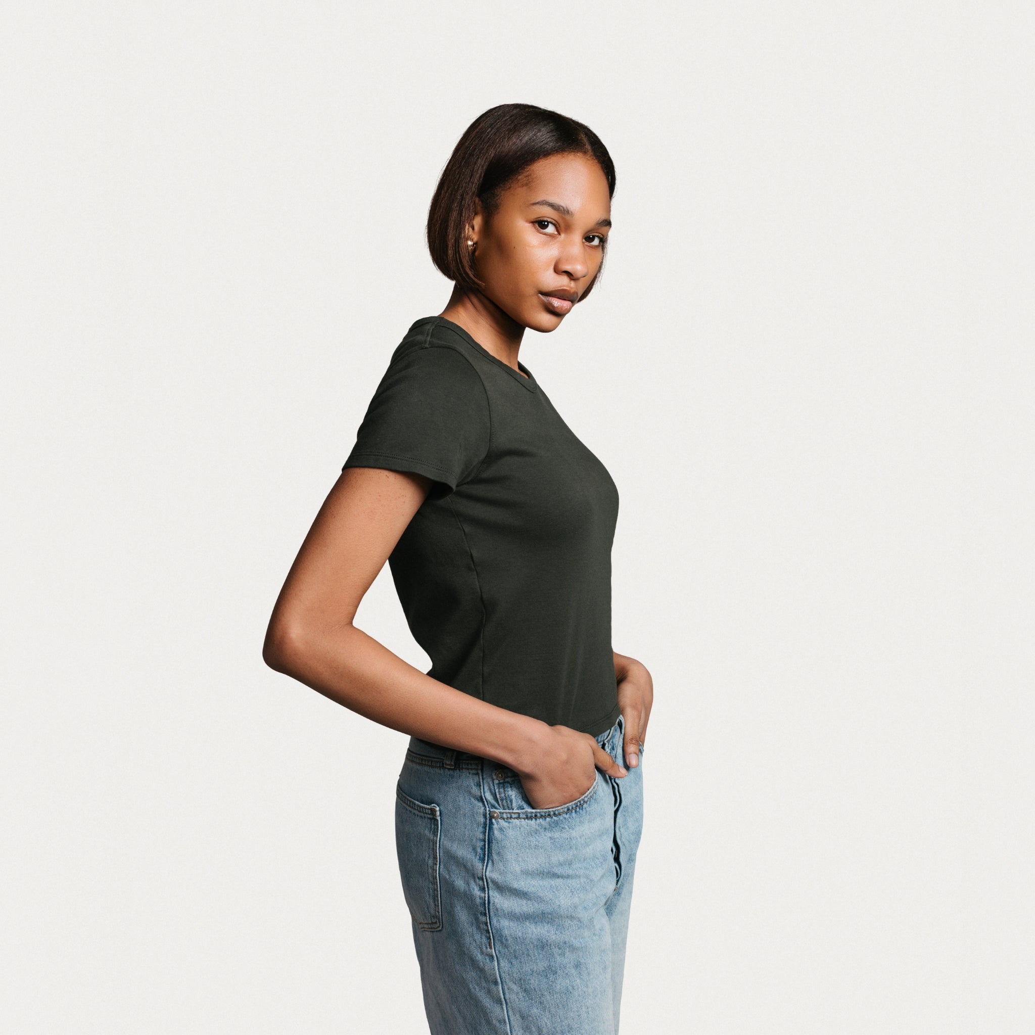 Women's Easy Crew - Evergreen