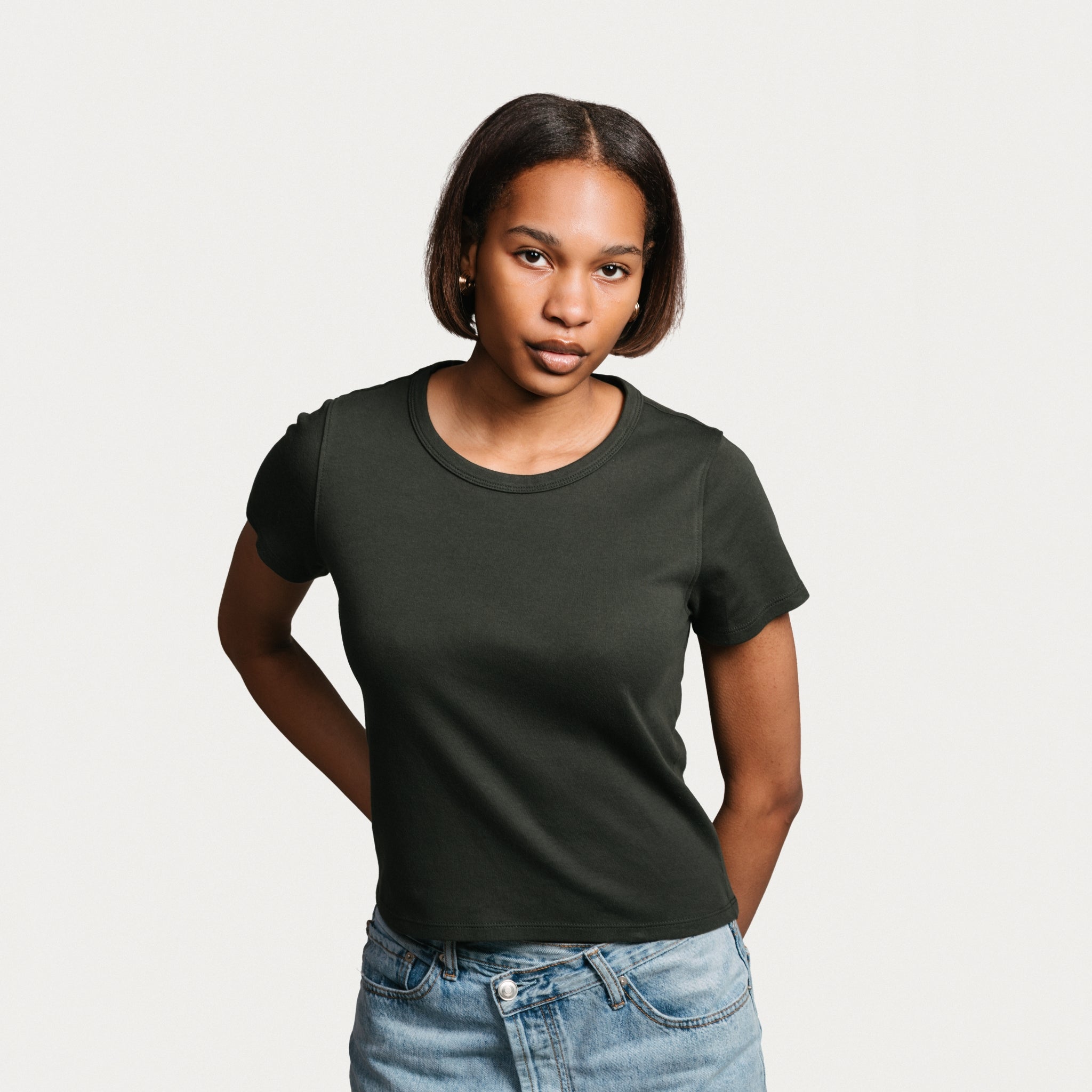 Women's Easy Crew - Evergreen