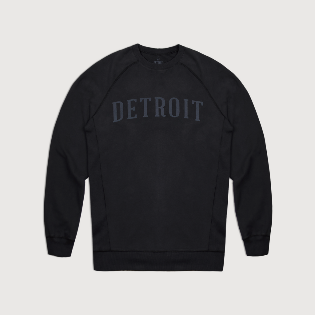 GETTEES  Women's Detroit Heritage Crew