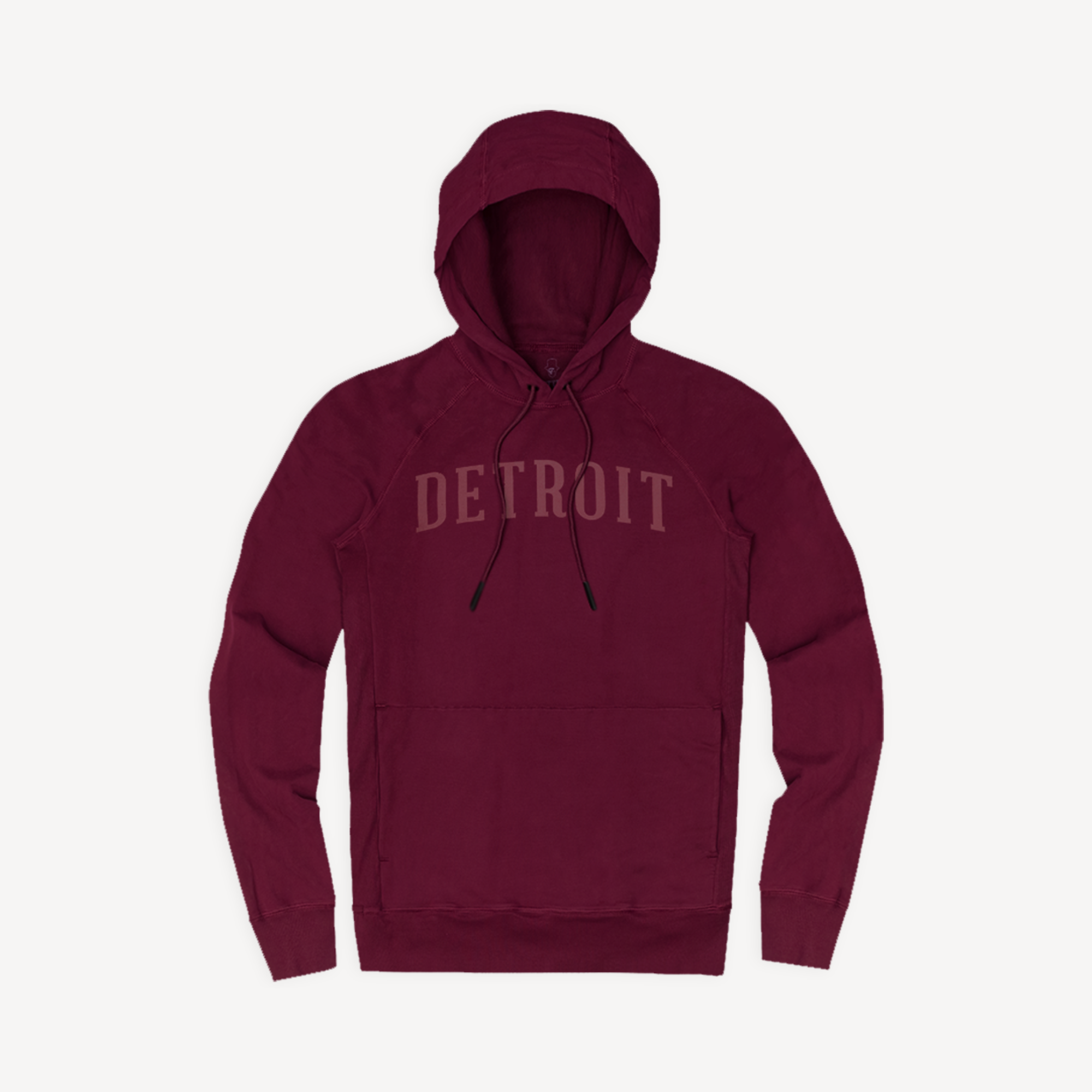 Men's Detroit Heritage Hoodie - Cherry