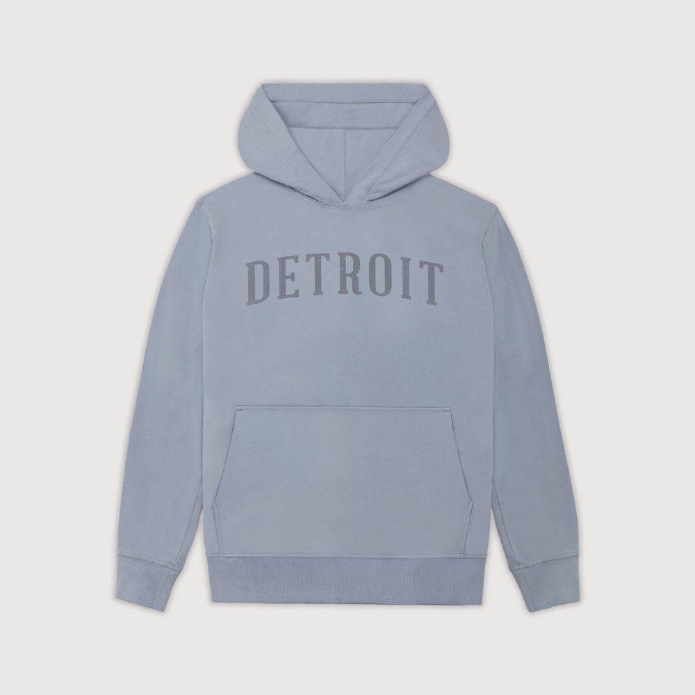 Men's Classic Detroit Hoodie - Slate