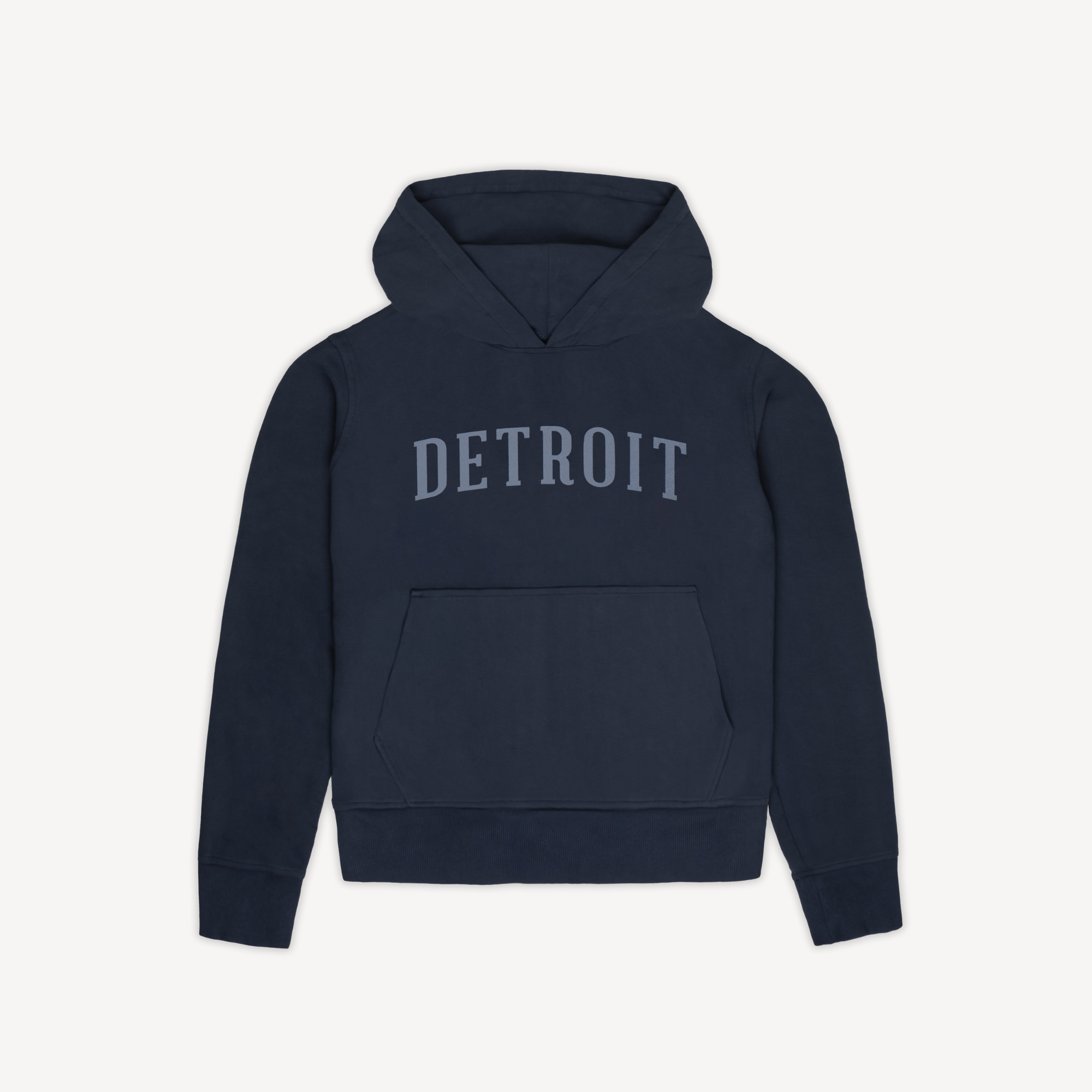 Women's Classic Detroit Hoodie - Navy