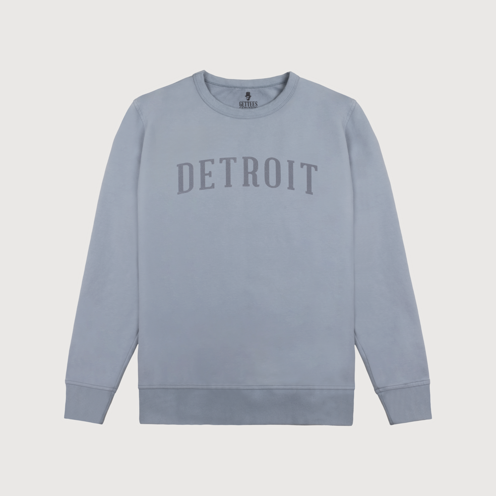 Men's Classic Detroit Crewneck - Slate