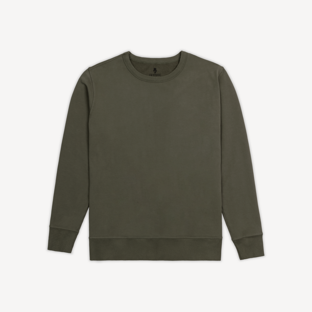 Men's Classic Crewneck - Olive