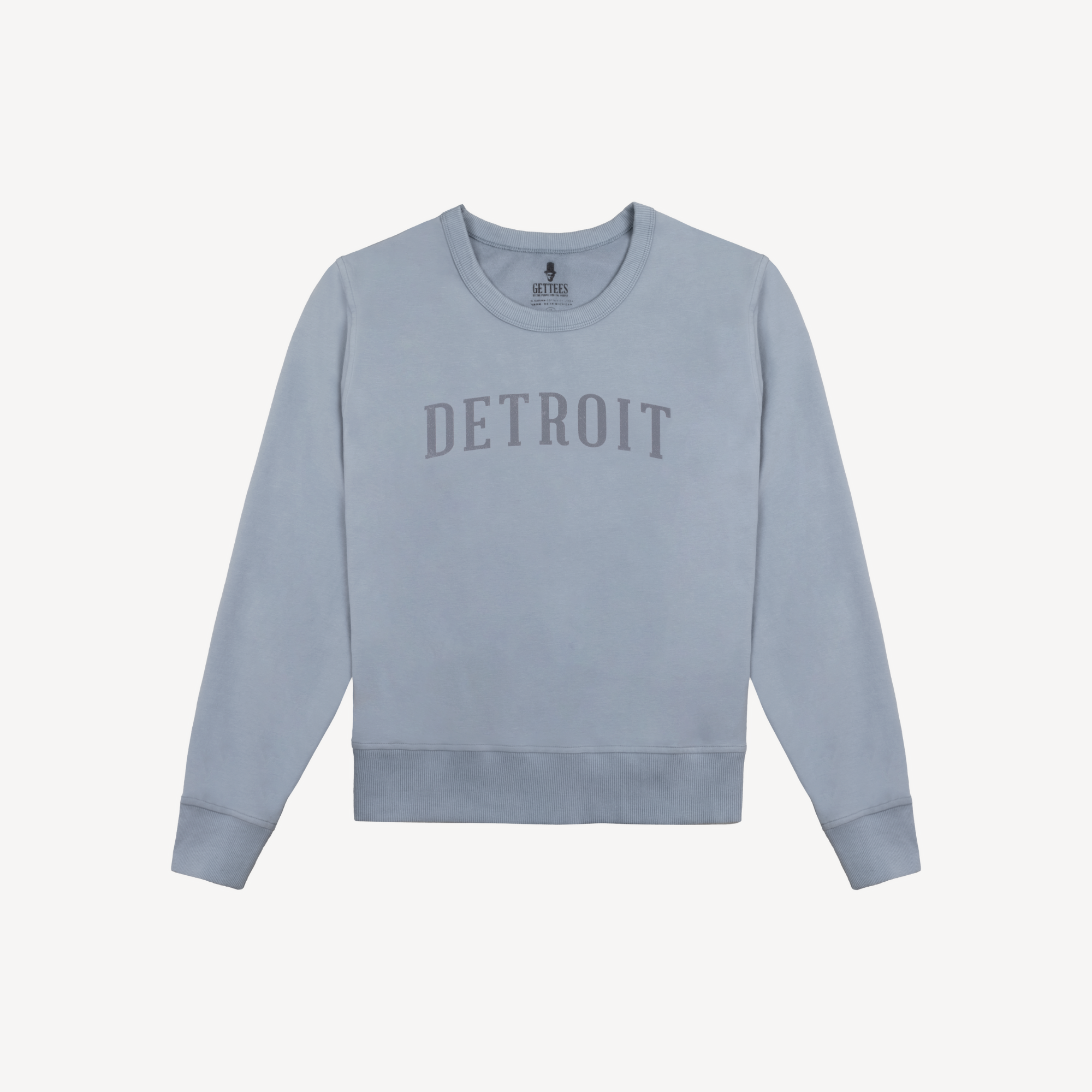 Women's Classic Detroit Crewneck - Slate