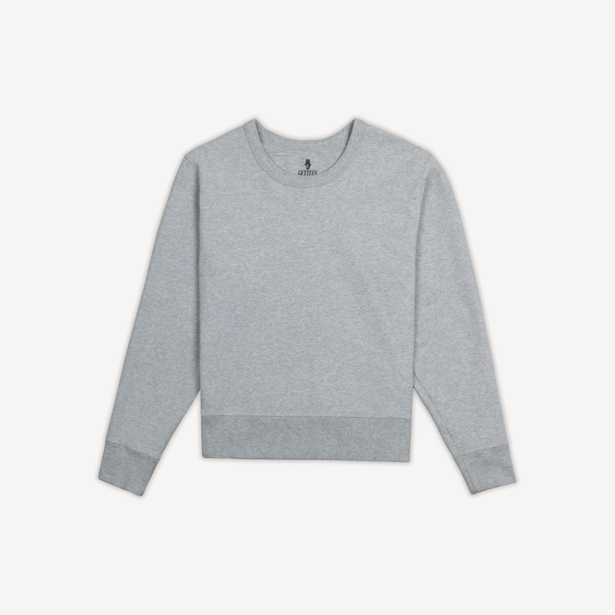 トップス VICK SWEAT CREW 100 Gray GETTEES | Women's Classic Crewneck