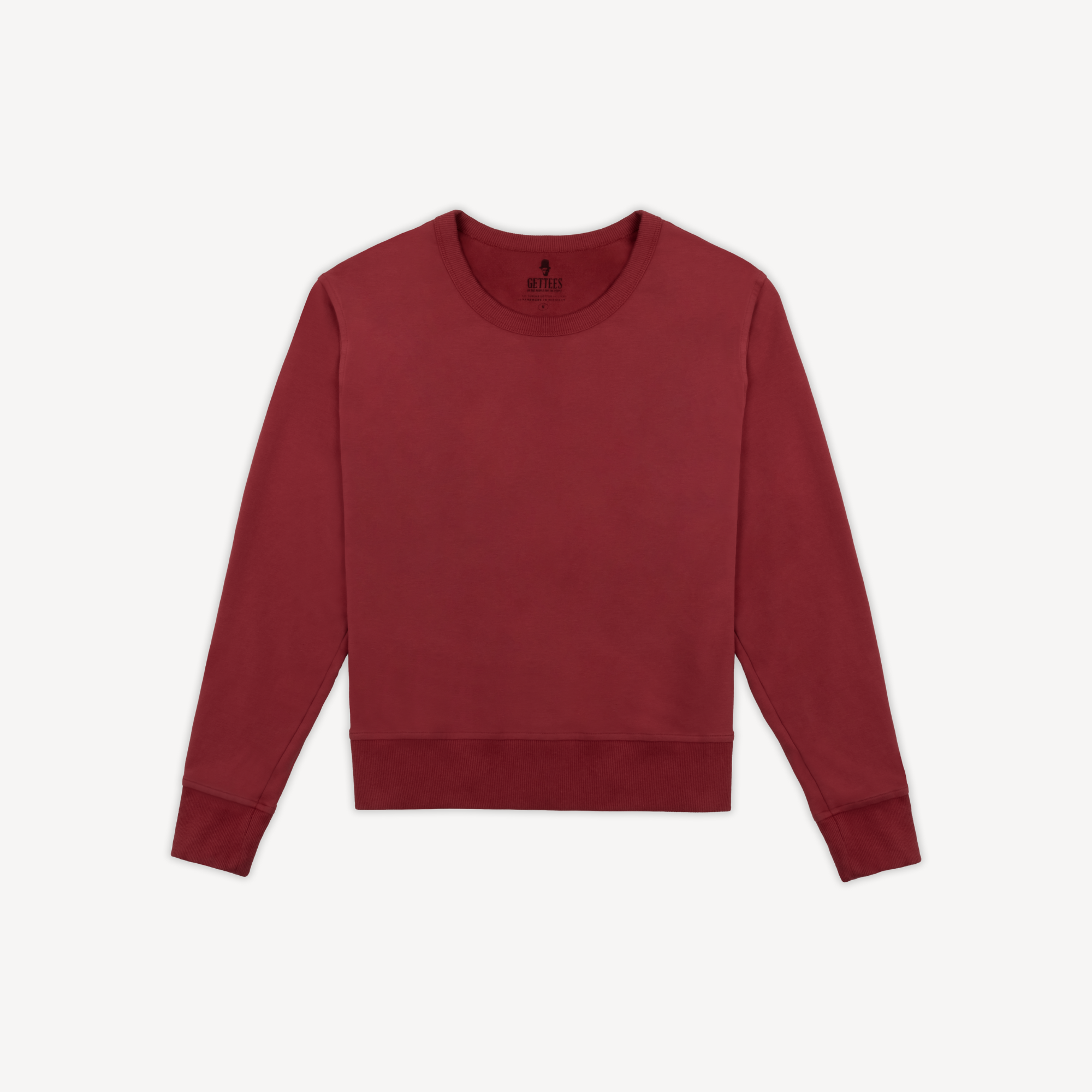 Women's Classic Crewneck - Brick