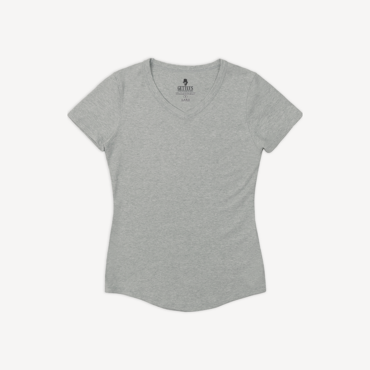 売れ筋商品|||マッズ ノーガード Tシャツ レディース トップス SOFT SINGLE DASSEL TEE - Basic T-shirt - light grey melange PI-T-WMV-131-1_7f75d528-99af-