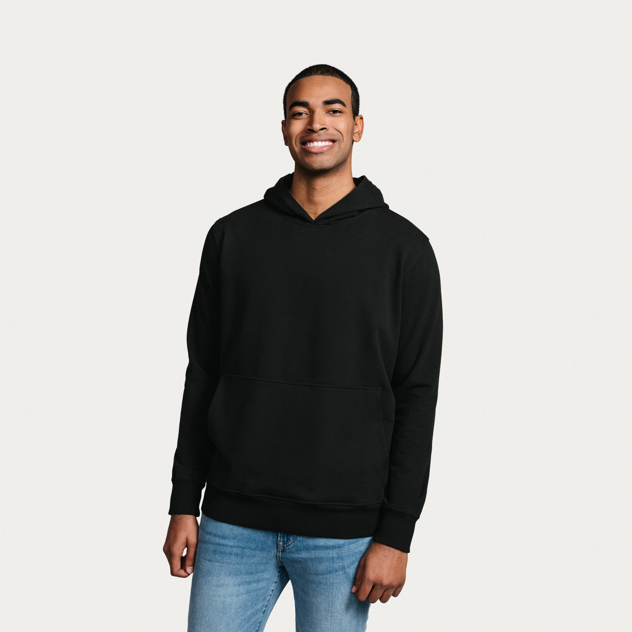 Men's Classic Hoodie - Jet Black