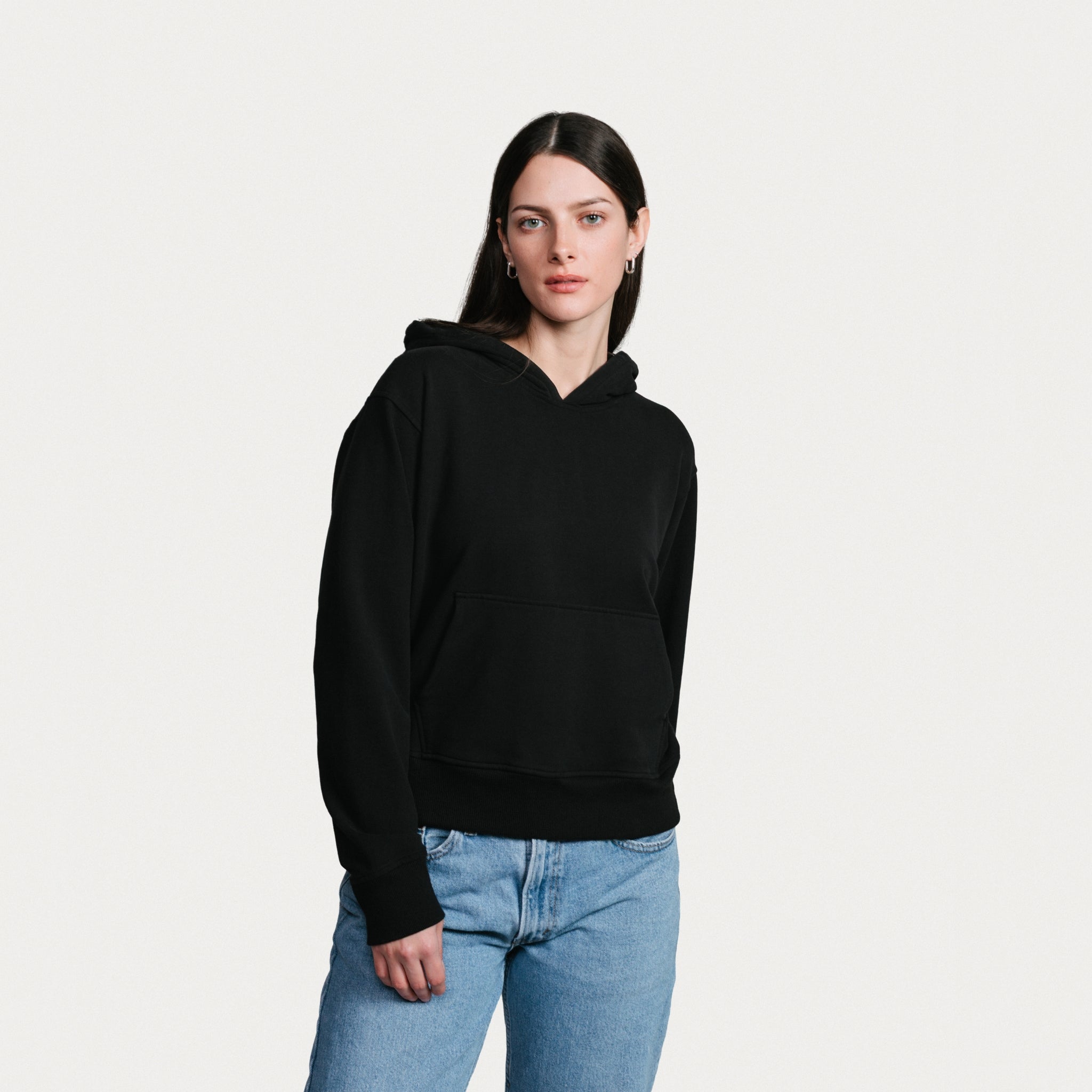 Women's Classic Hoodie - Jet Black