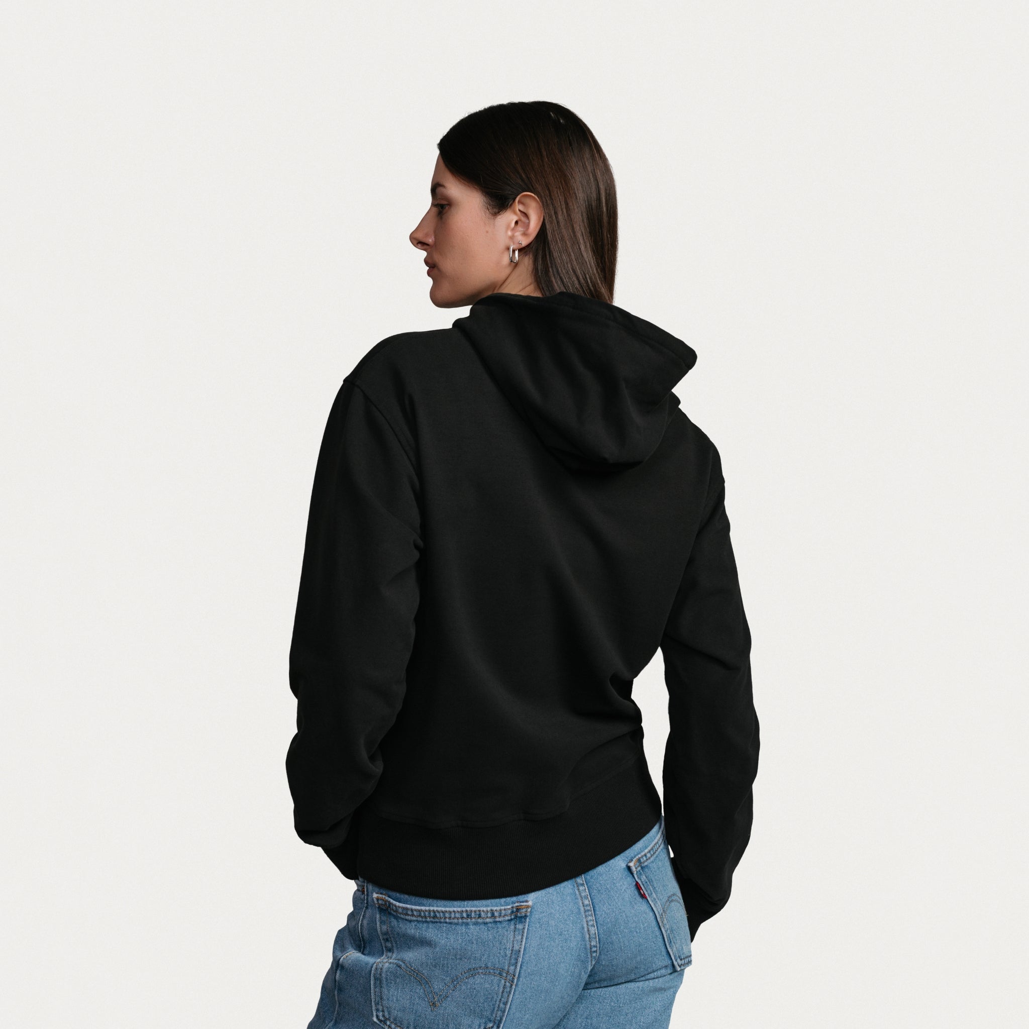 Women's Classic Hoodie - Jet Black