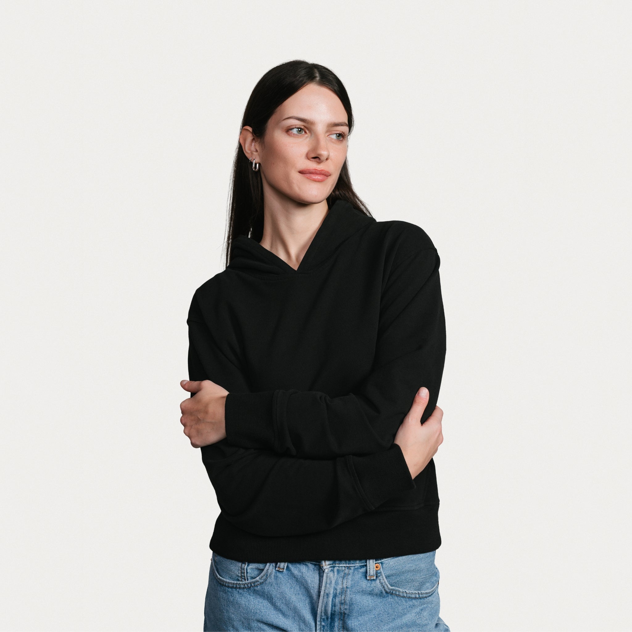 Women's Classic Hoodie - Jet Black