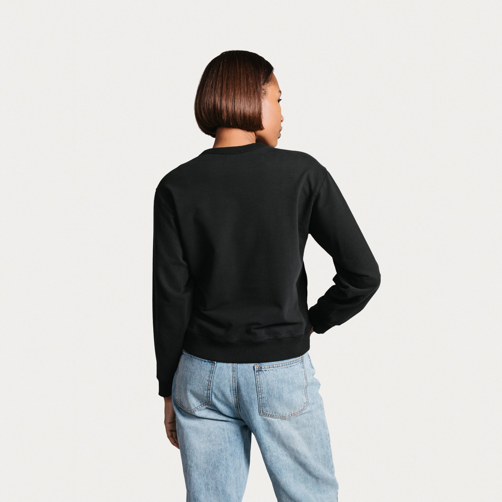 Women's Forever Crewneck - Jet Black