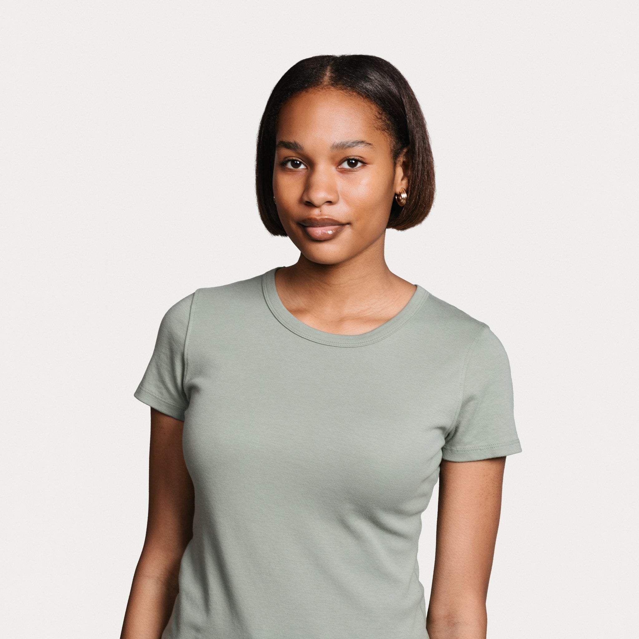 Women's Essential Crew - Moss